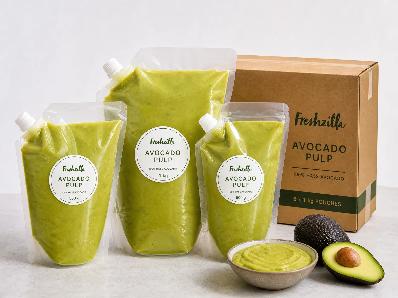 Avocado Pulp Pouches