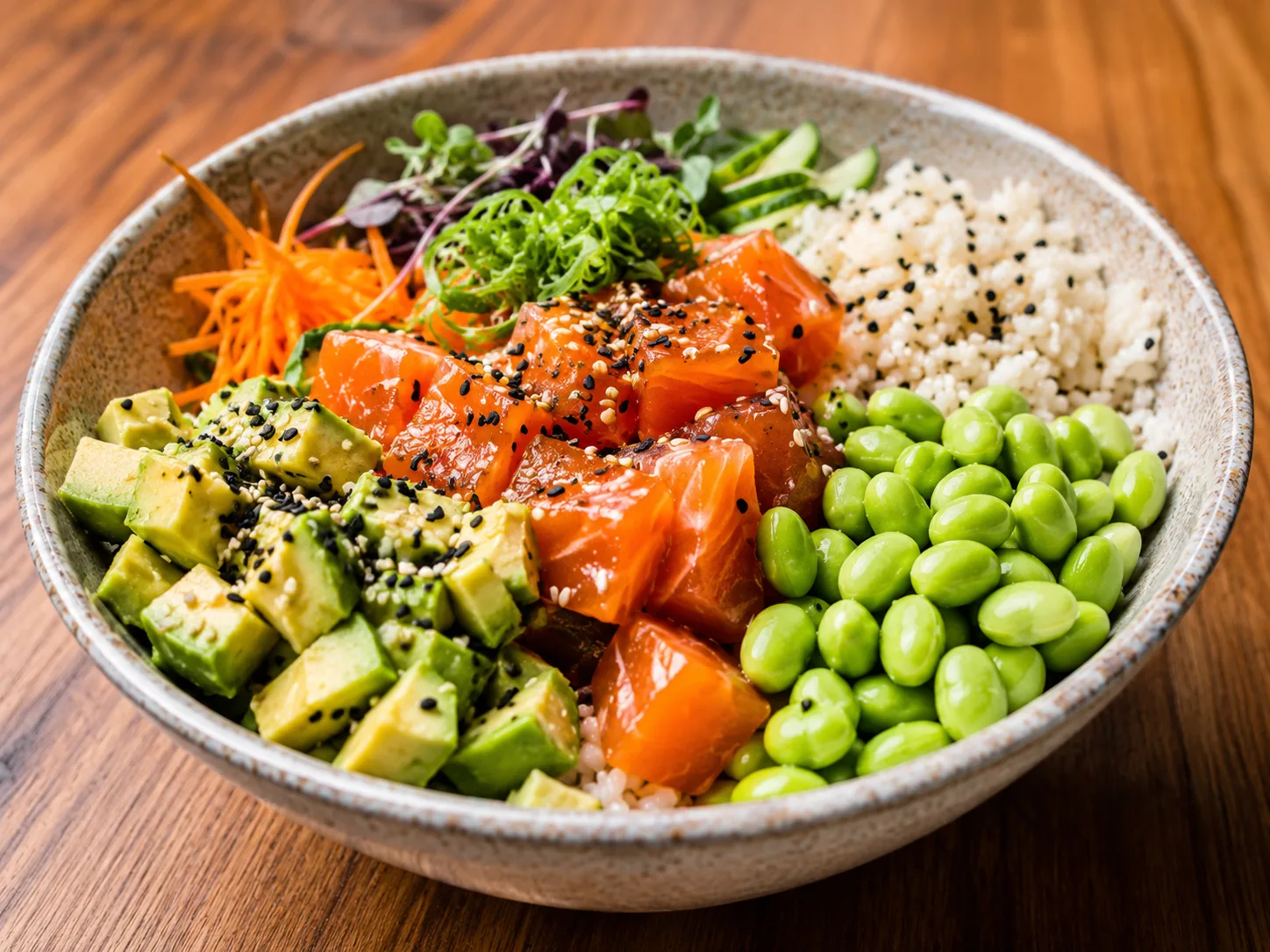 Avocado Dices plated